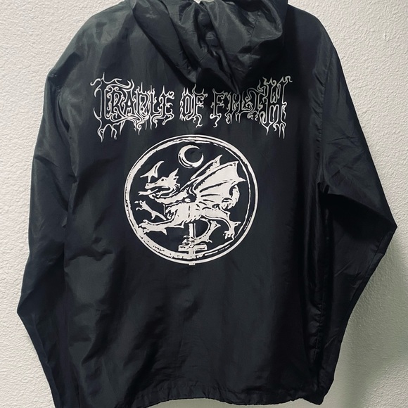 RARE Cradle of filth windbreaker - Picture 2 of 5